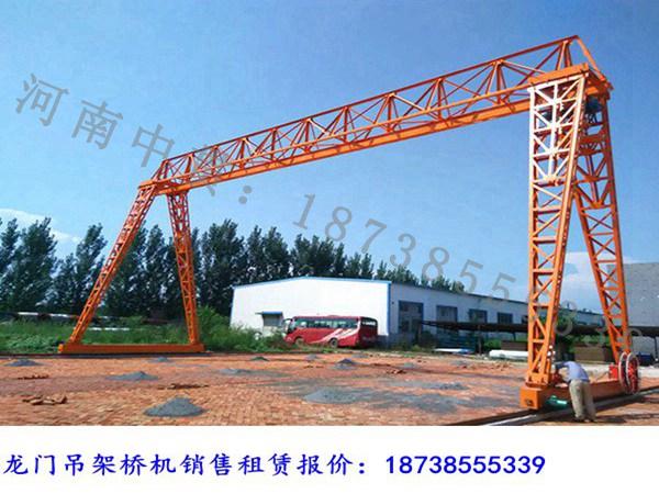 青海黃南龍門吊出租廠家科學技術(shù)不斷提高