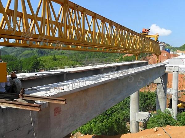 湖北洪湖項目所需120噸架橋機及100噸龍門吊發貨